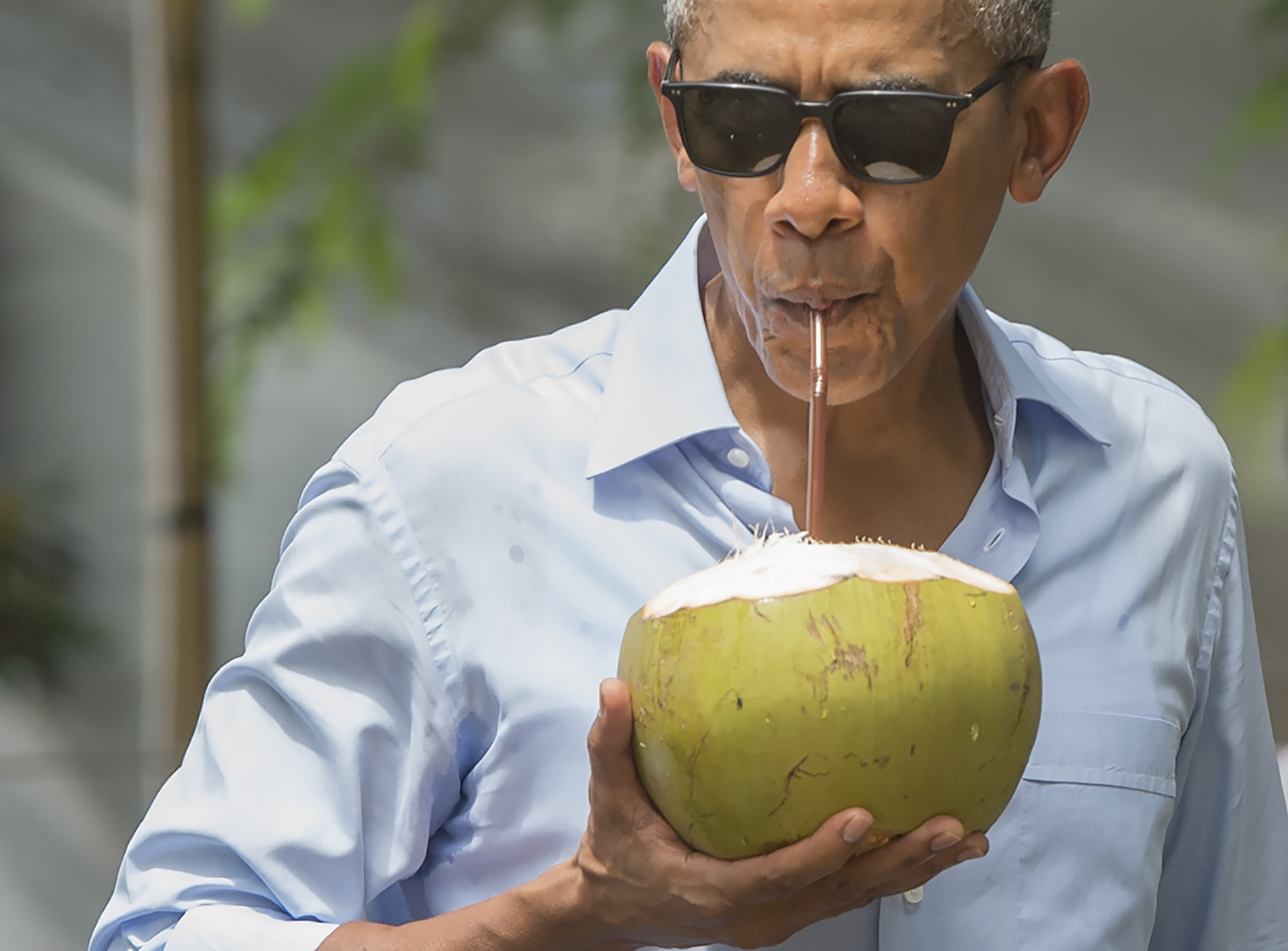 See Obama Drink From A Coconut In Laos & 12 Other Times He Looked ...