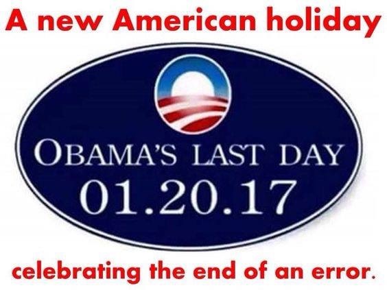 new American holiday: Obama's Last Day